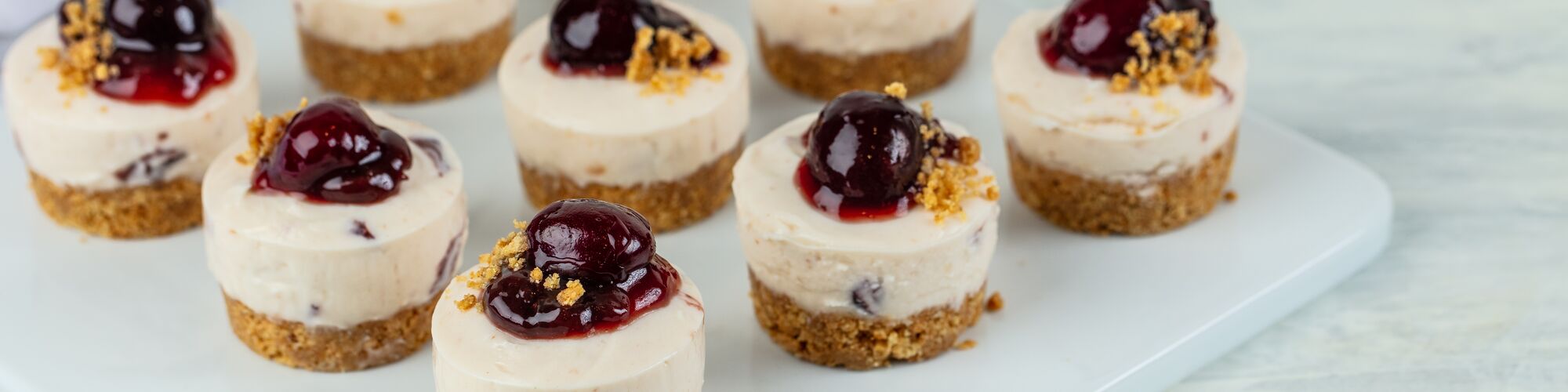 No Bake Cherry Cheesecake
