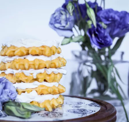 Domino® Quick Dissolve Superfine Sugar waffle recipe