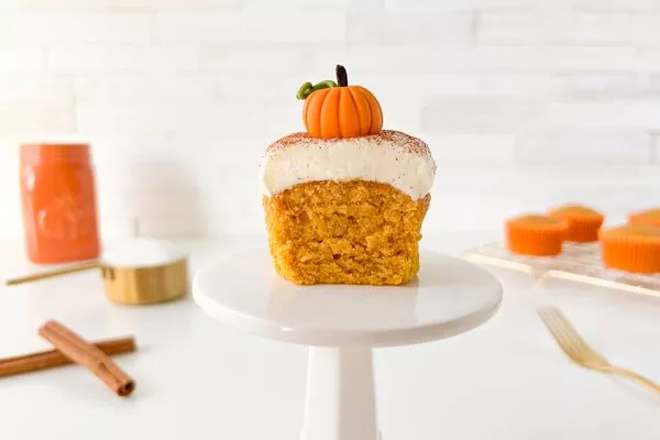Spiced Pumpkin Cupcakes