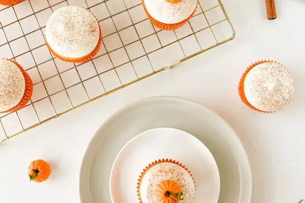 Spiced Pumpkin Cupcakes