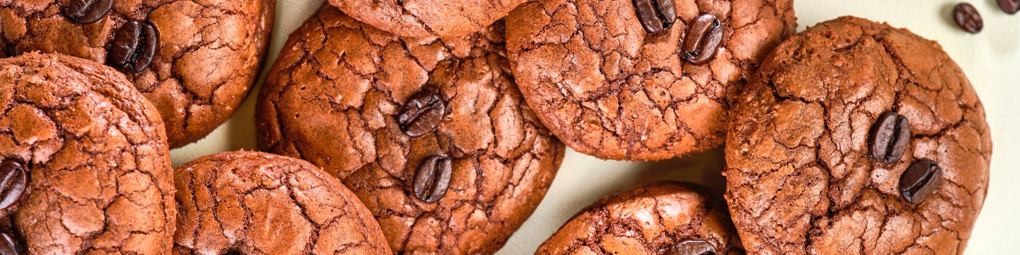 espresso cookies baked with domino dark brown sugar and golden sugar