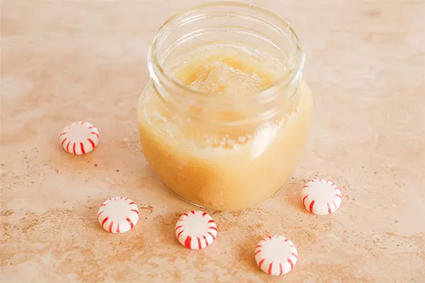 peppermint sugar scrub