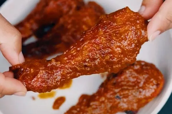 spicy sweet bbq chicken leg