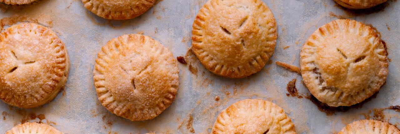 gluten free apple handpies baked with domino golden sugar and light brown sugar