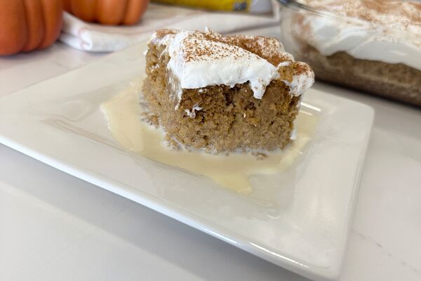 Pumpkin Tres Leches Cake