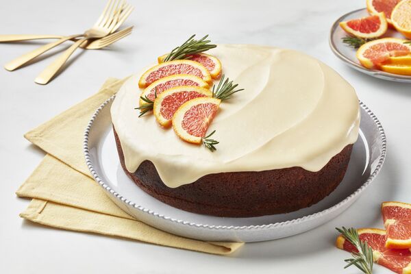 Olive Oil Cake with Aperol Spritz Glaze