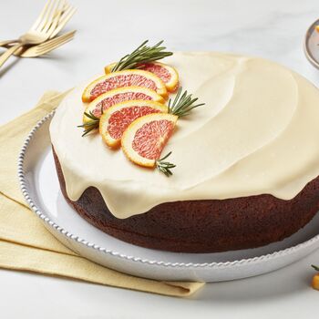 Olive Oil Cake with Aperol Spritz Glaze