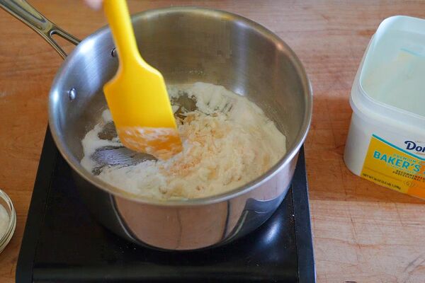 #3 Cook the Domino® Baker’s Sugar™ over low to medium-low heat