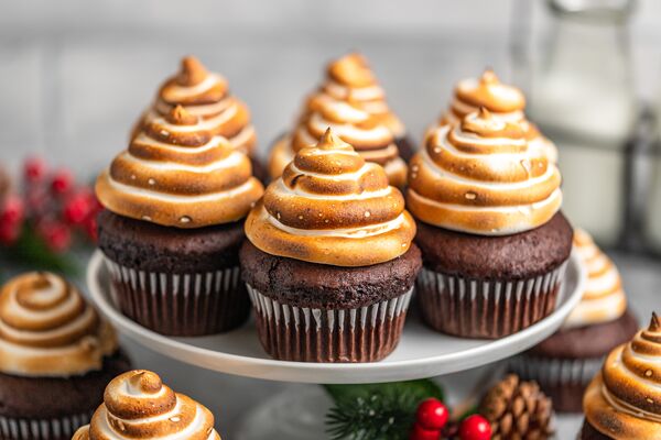 Hot Chocolate Cupcakes